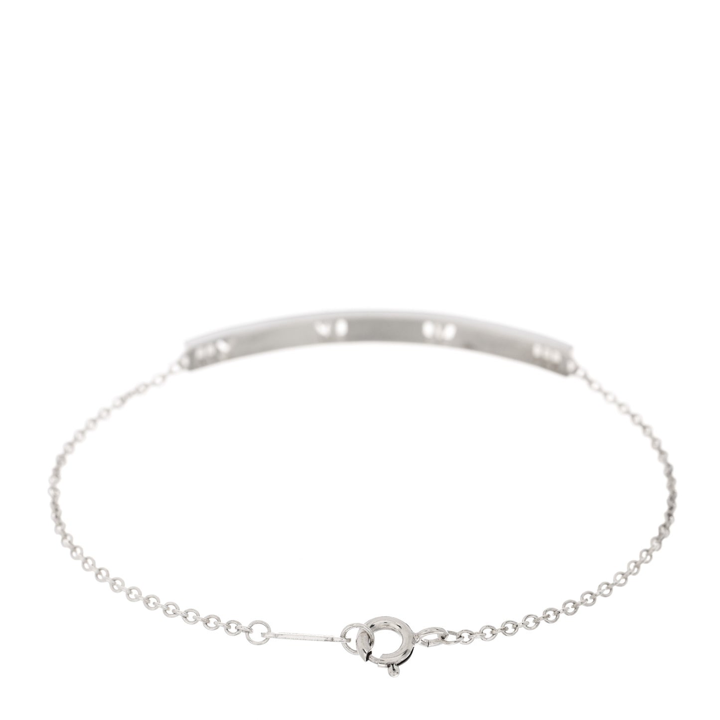 Sterling Silver Atlas Bar Pierced Bracelet