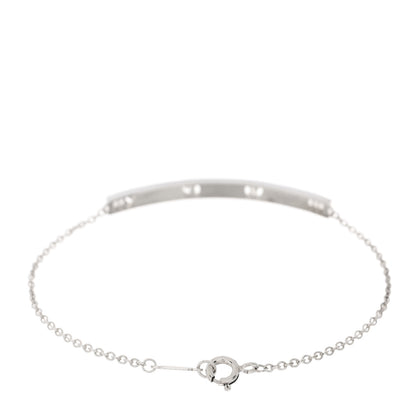 Tiffany Sterling Silver Atlas Bar Pierced Bracelet 2 of 3