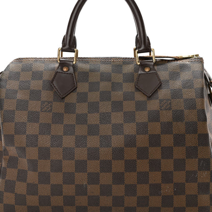 Louis Vuitton Damier Ebene Speedy 30 8 of 19
