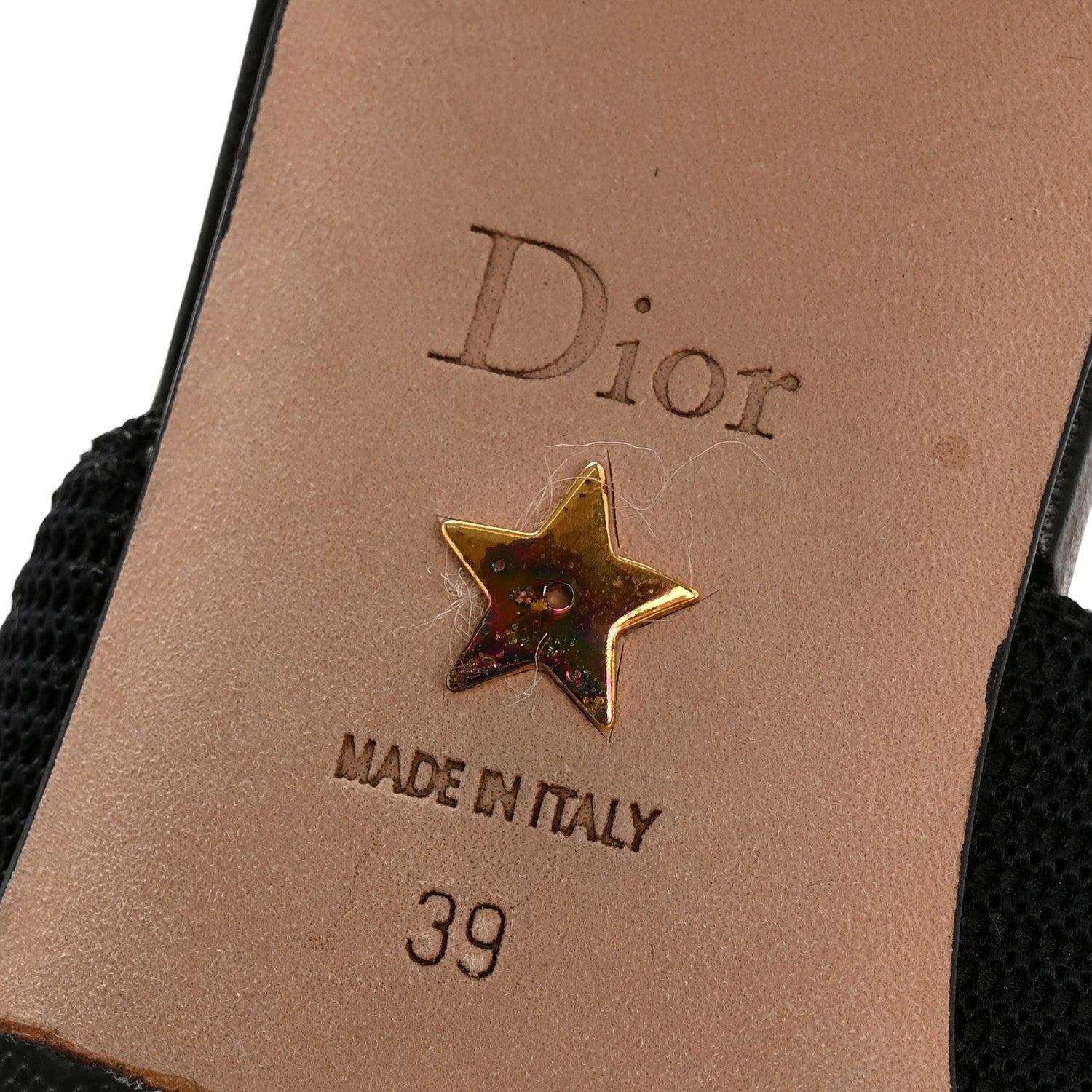 Christian Dior Technical Canvas Ribbon J'Adior Slingback Ballet Flats 39 Black 7 of 11