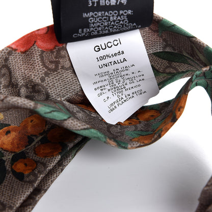 Gucci Silk Monogram Tian Print Headband 7 of 9