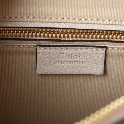 Chloe Goatskin Suede Medium Pixie Bag Abstract White 7 of 8