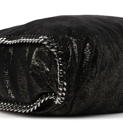 Stella McCartney Shaggy Deer Falabella Fold Over Tote Black 9 of 12