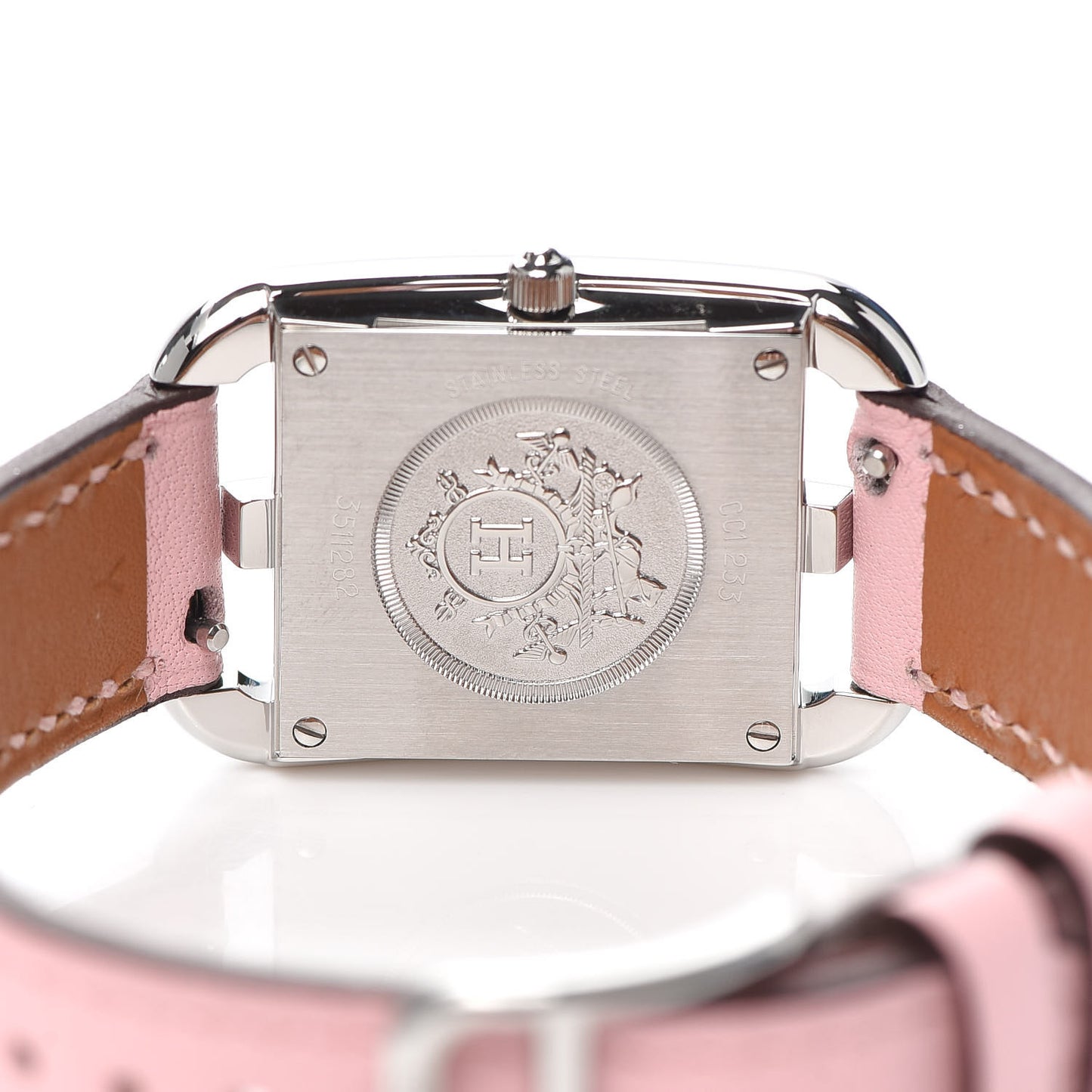Stainless Steel Swift Diamond Pink Sapphire Mother of Pearl 23mm Cape Cod Quartz Watch Rose Sakura