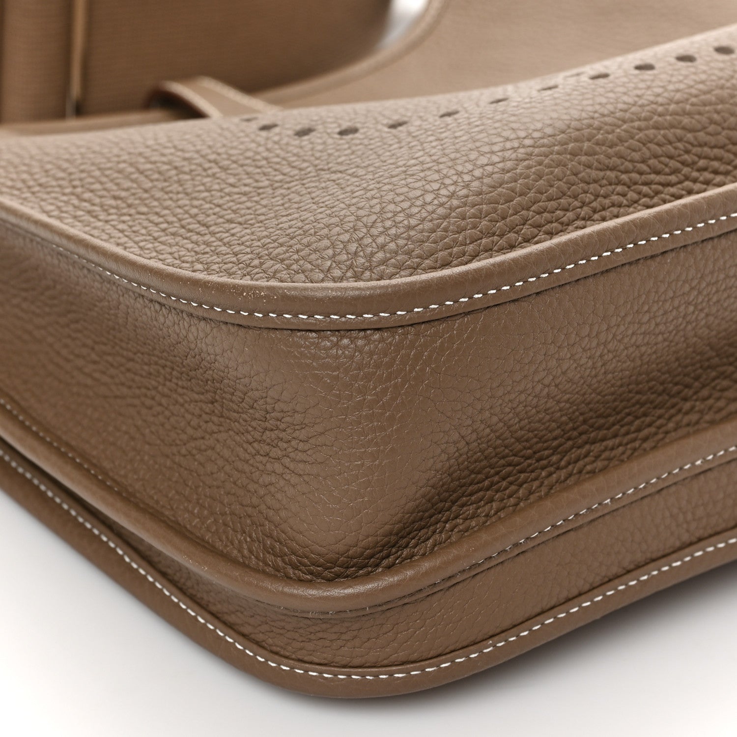 Hermes Taurillon Clemence Evelyne III PM Etoupe 8 of 10