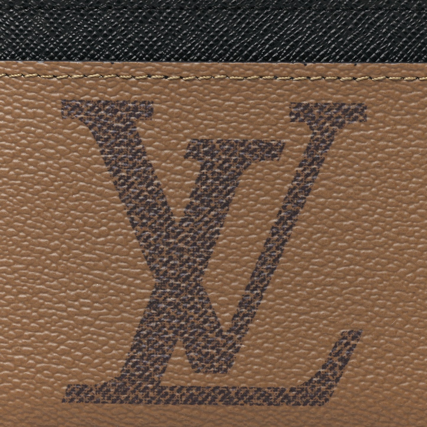 Reverse Monogram Side Up Card Holder