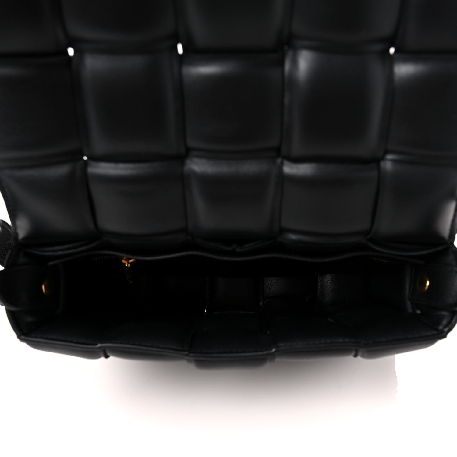 Bottega Veneta Nappa Maxi Intreccio Padded Cassette Crossbody Bag Black 5 of 8
