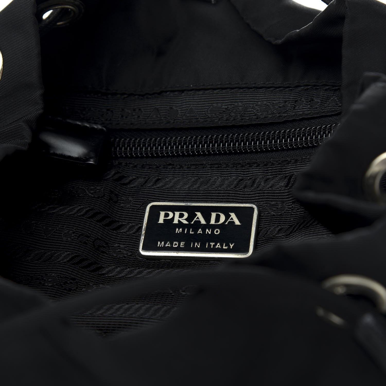 Prada Tessuto Nylon Vela Small Backpack Black 5 of 8