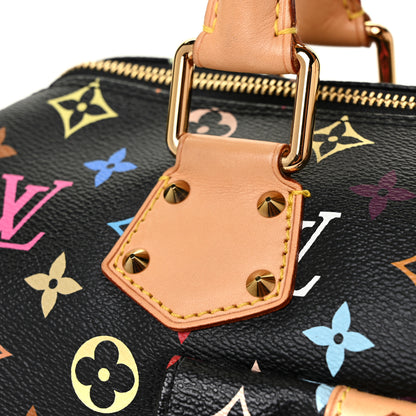 Louis Vuitton Monogram Multicolor Speedy 30 Black 15 of 21