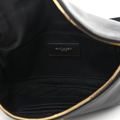 Saint Laurent Grain De Poudre Monogram Belt Bag Black 5 of 15