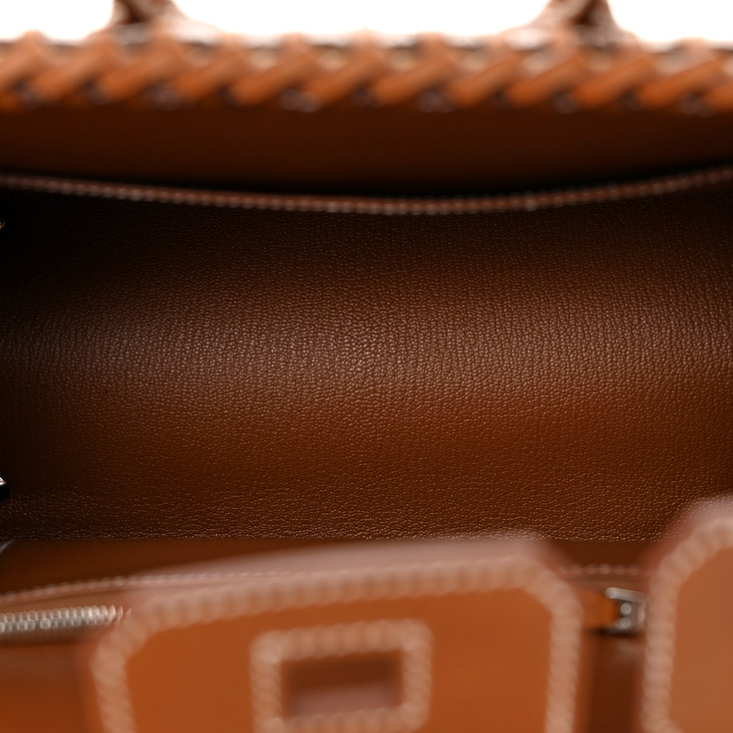 Wicker Barenia Picnic Birkin 25 Naturel Fauve