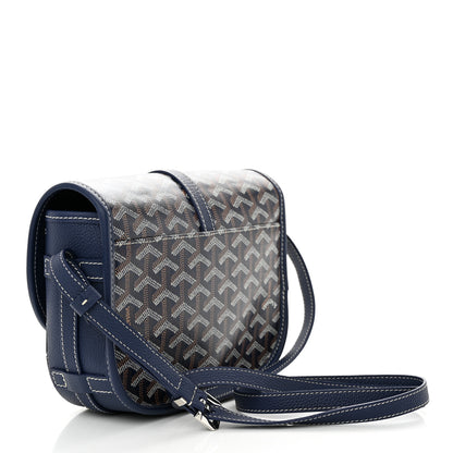 Goyard Goyardine Belvedere II PM Messenger Bag Navy 3 of 12