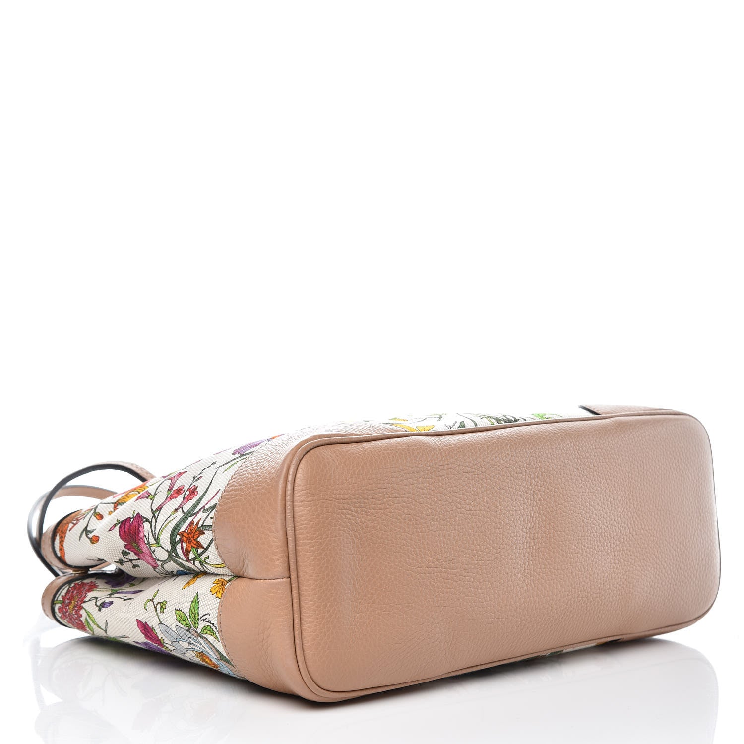 Gucci Canvas Floral Flora Tote White 4 of 11