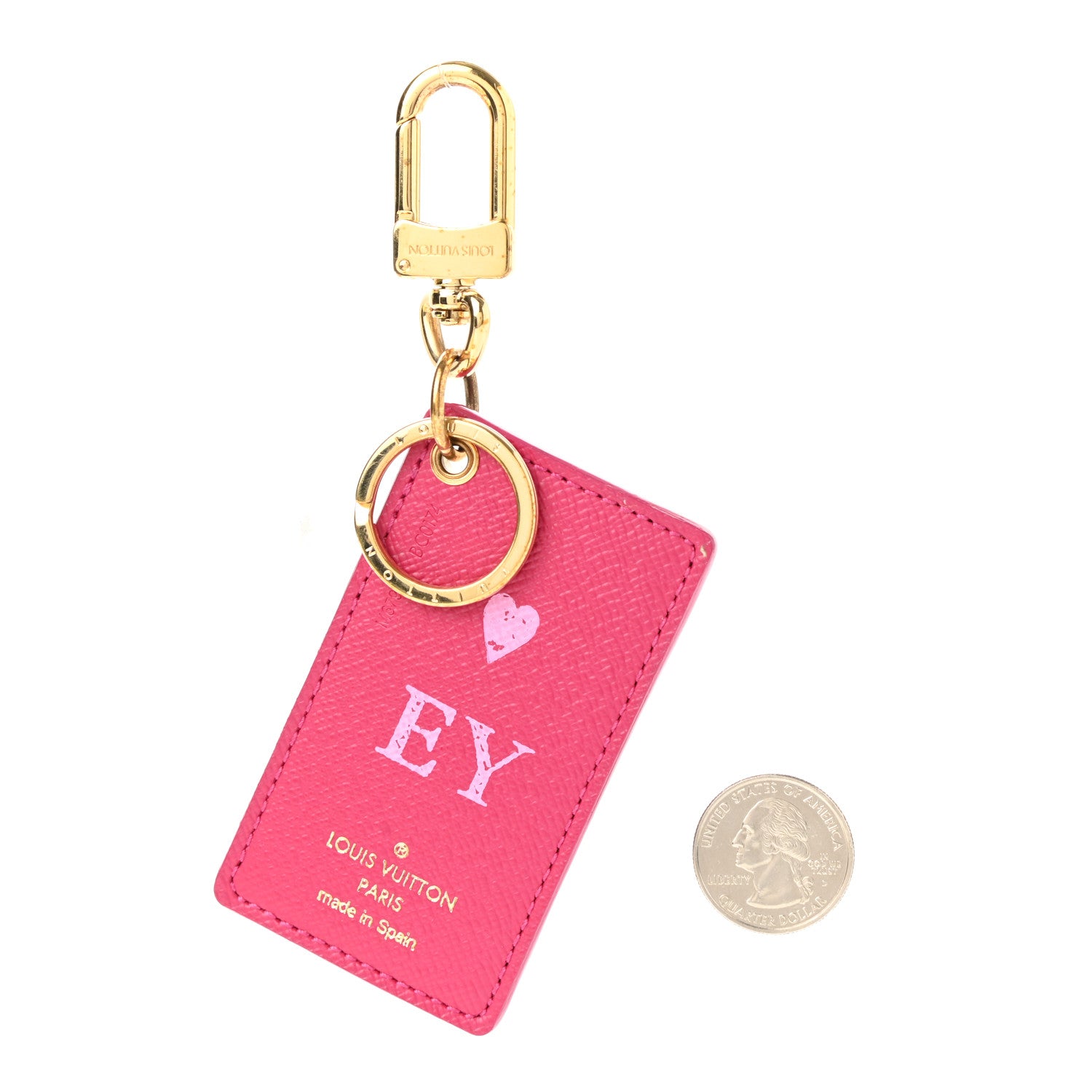 Louis Vuitton Damier Ebene Illustre Air Balloon Bag Charm Grenade 2 of 4