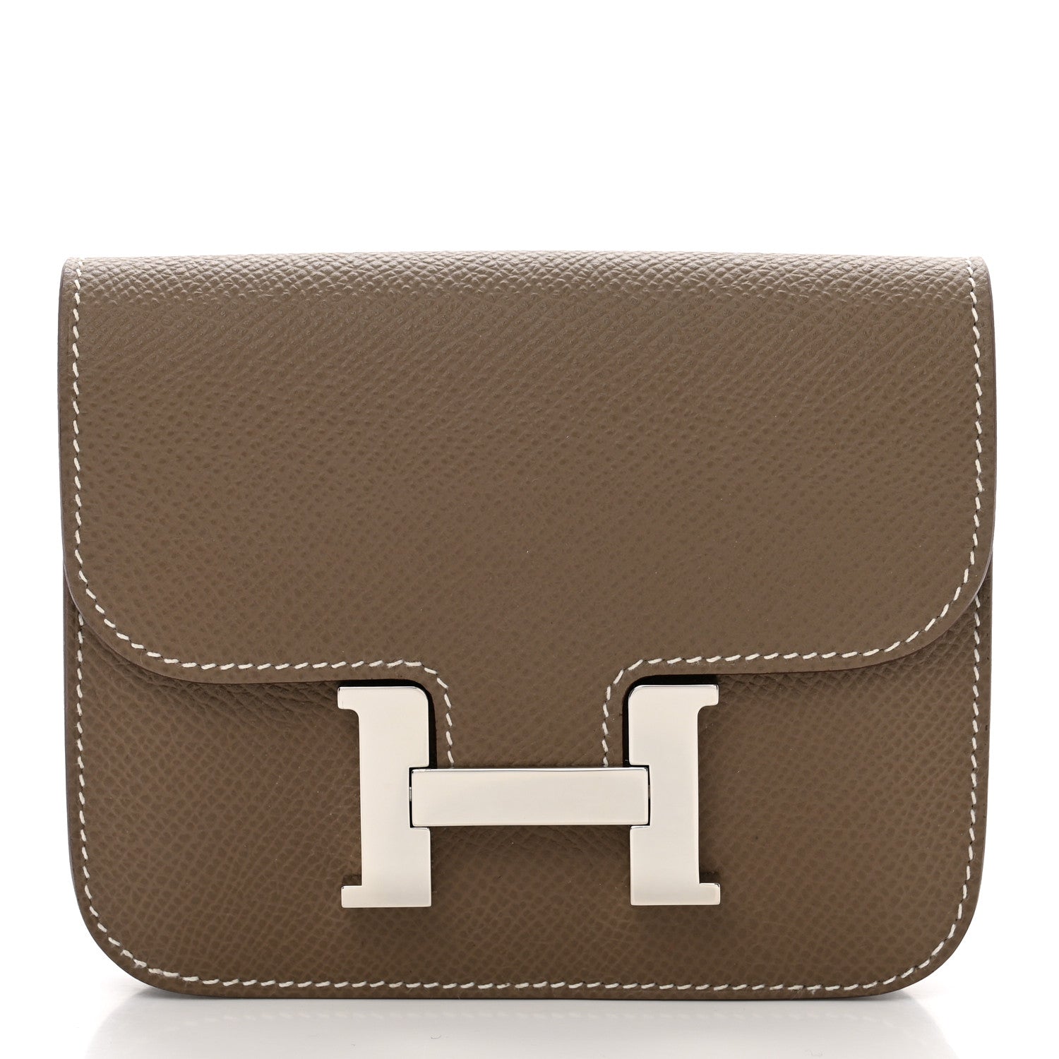 Hermes Epsom Constance Slim Wallet Etoupe 3 of 8