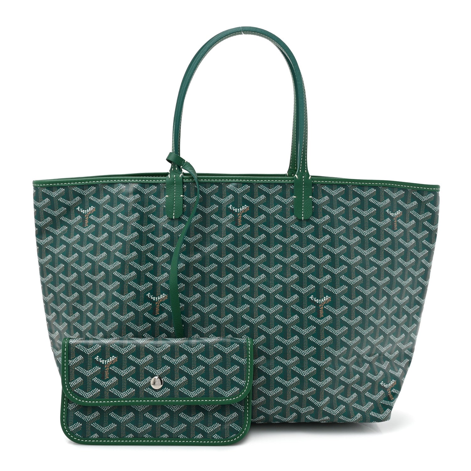 Goyard Goyardine Saint Louis PM Green 1 of 12