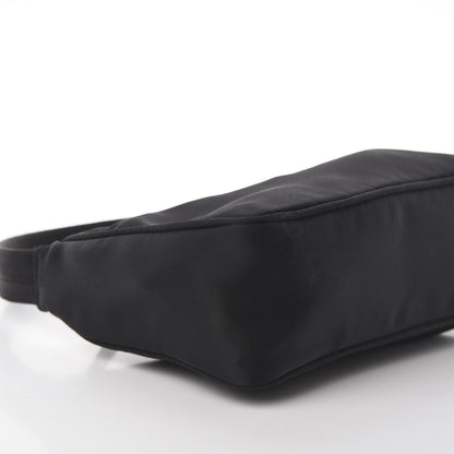 Prada Tessuto Nylon Small Shoulder Bag Black 7 of 9
