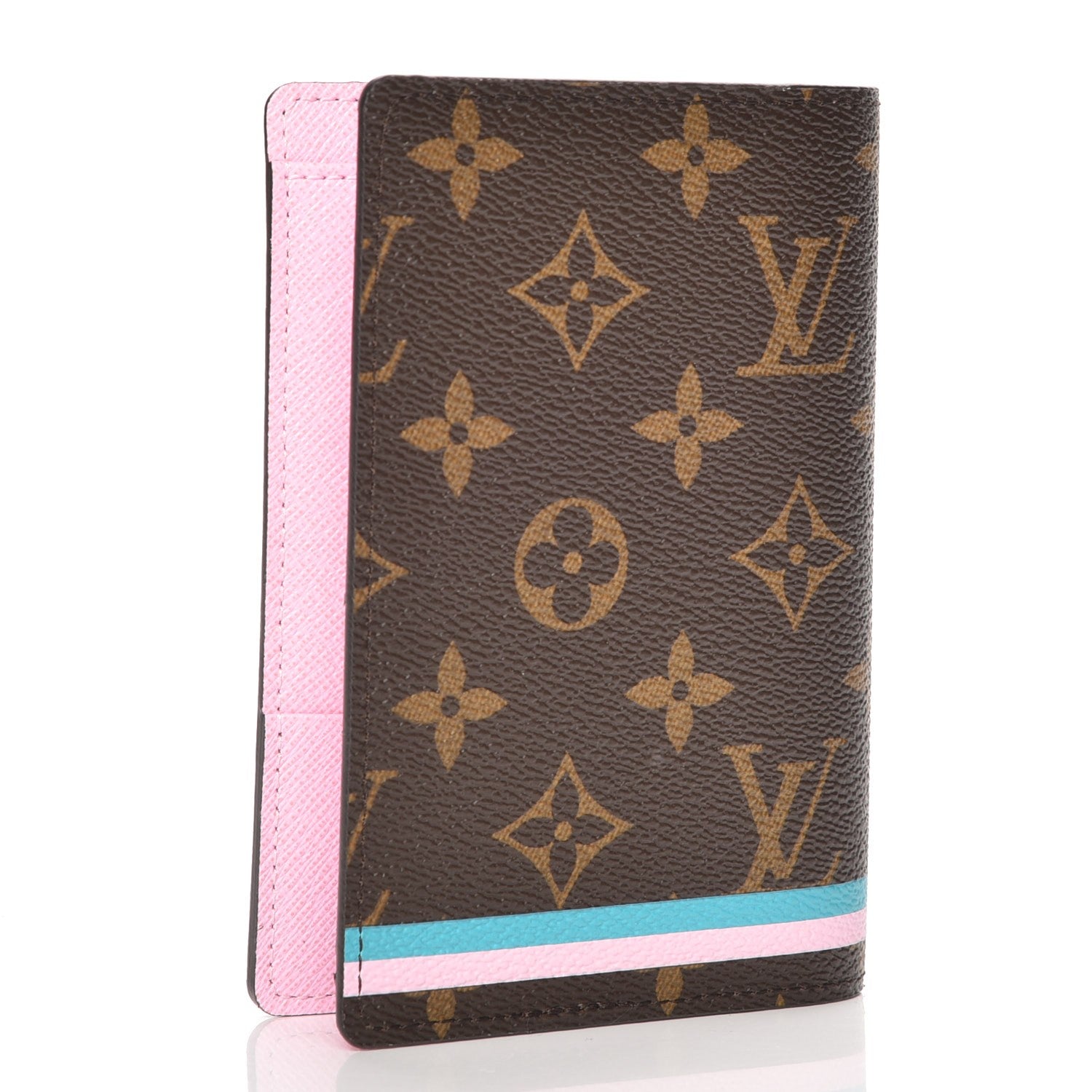 Louis Vuitton Monogram 2016 Christmas Animation Passport Cover Rose Ballerine 3 of 7