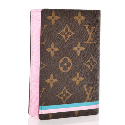 Louis Vuitton Monogram 2016 Christmas Animation Passport Cover Rose Ballerine 3 of 7