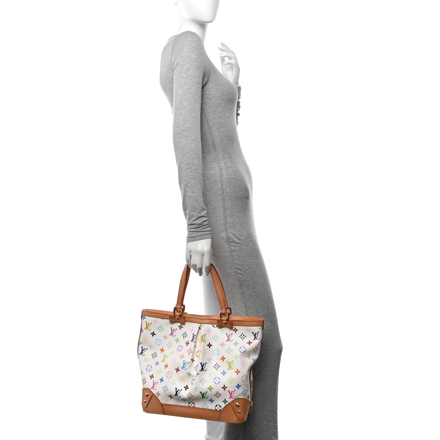 Monogram Multicolor Sharleen MM White