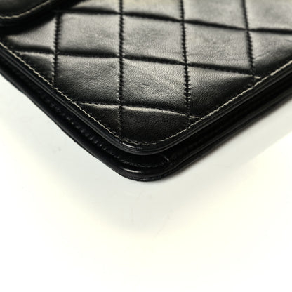 Chanel Lambskin Quilted Jumbo Single Flap Black 6 of 7