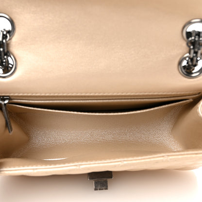 Chanel Metallic Sheepskin Quilted 2.55 Reissue Mini Flap Beige 5 of 11