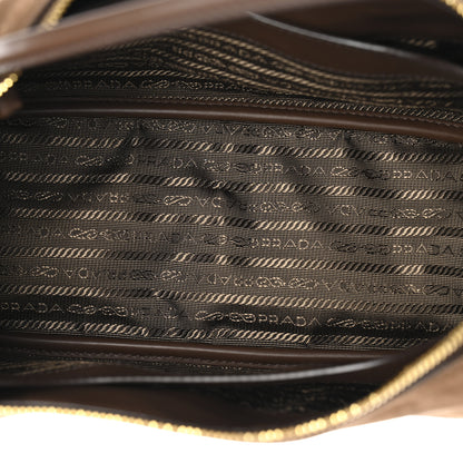 Prada Camoscio Medium Darling Shoulder Bag Cocoa Brown 5 of 10