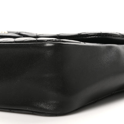 Chanel Lambskin Quilted Medium Westminster Pearl Black 9 of 10