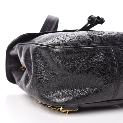 Chanel Caviar CC Backpack Black 8 of 10