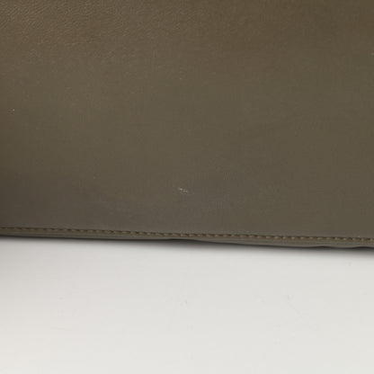 Saint Laurent Lambskin Quilted Medium Loulou Puffer Monogram Chain Satchel Seaweed 12 of 14
