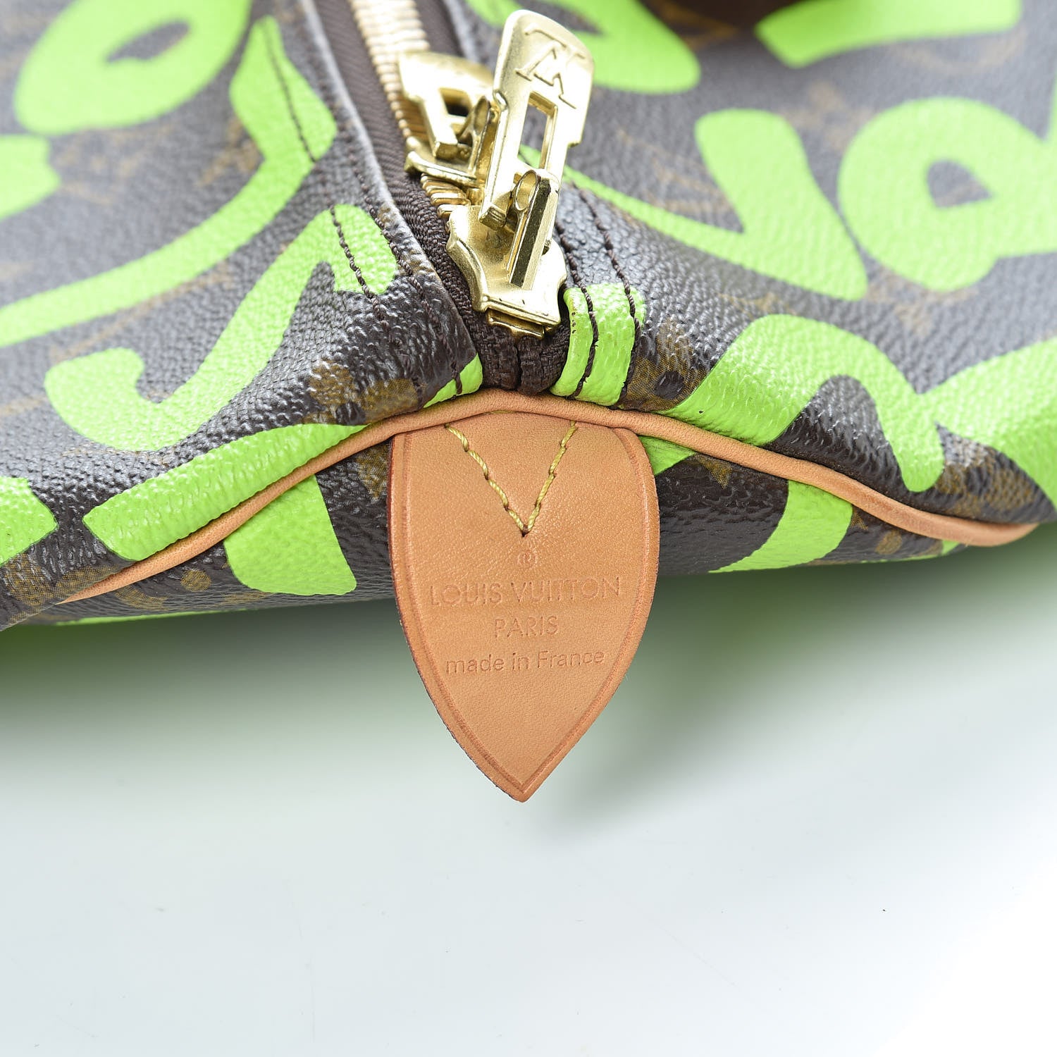 Louis Vuitton Monogram Graffiti Keepall 50 Green 6 of 14