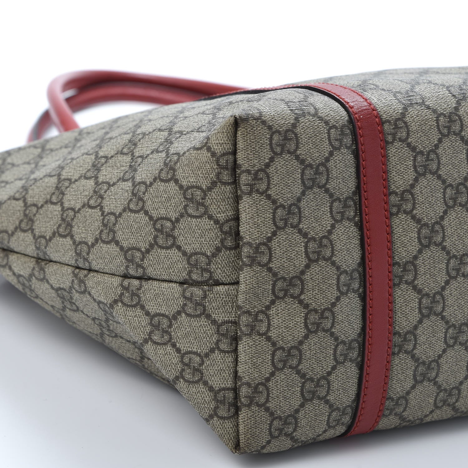 Gucci GG Plus Monogram Medium Joy Tote Red 5 of 10