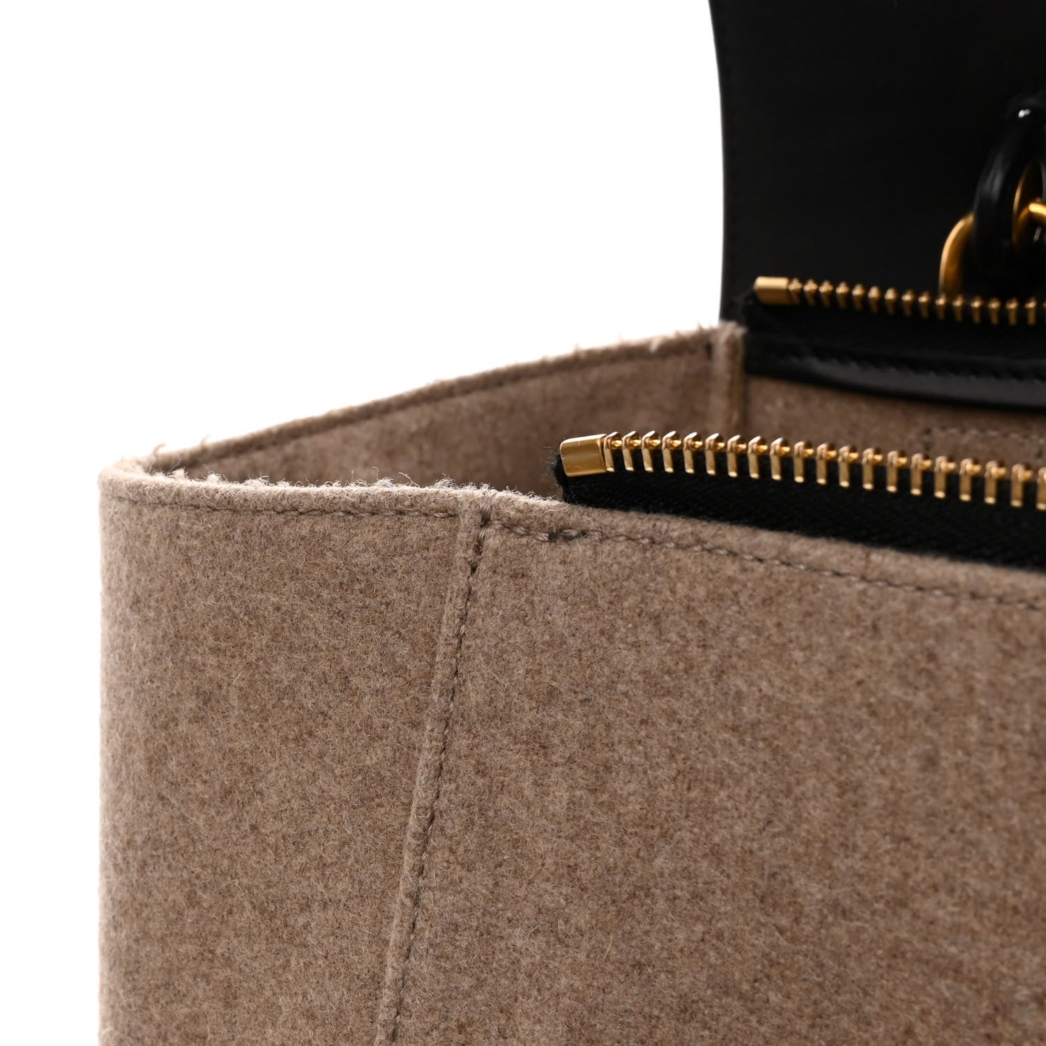 Celine Felt Smooth Calfskin Mini Belt Bag Beige 10 of 10