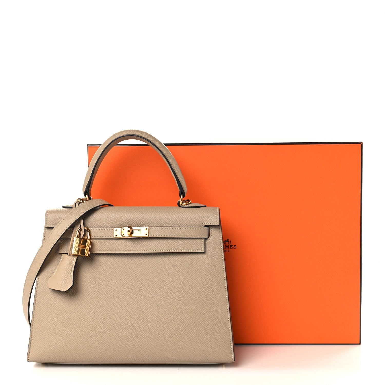 Hermes Epsom Kelly Sellier 25 Trench 11 of 11
