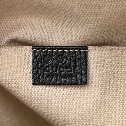 Gucci Pebbled Calfskin Soho Chain Backpack Black 6 of 13