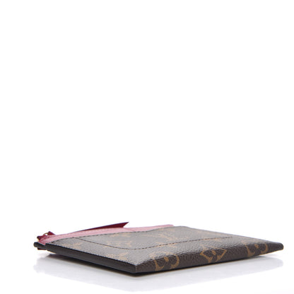 Louis Vuitton Monogram Zipped Card Holder Fuchsia 4 of 7