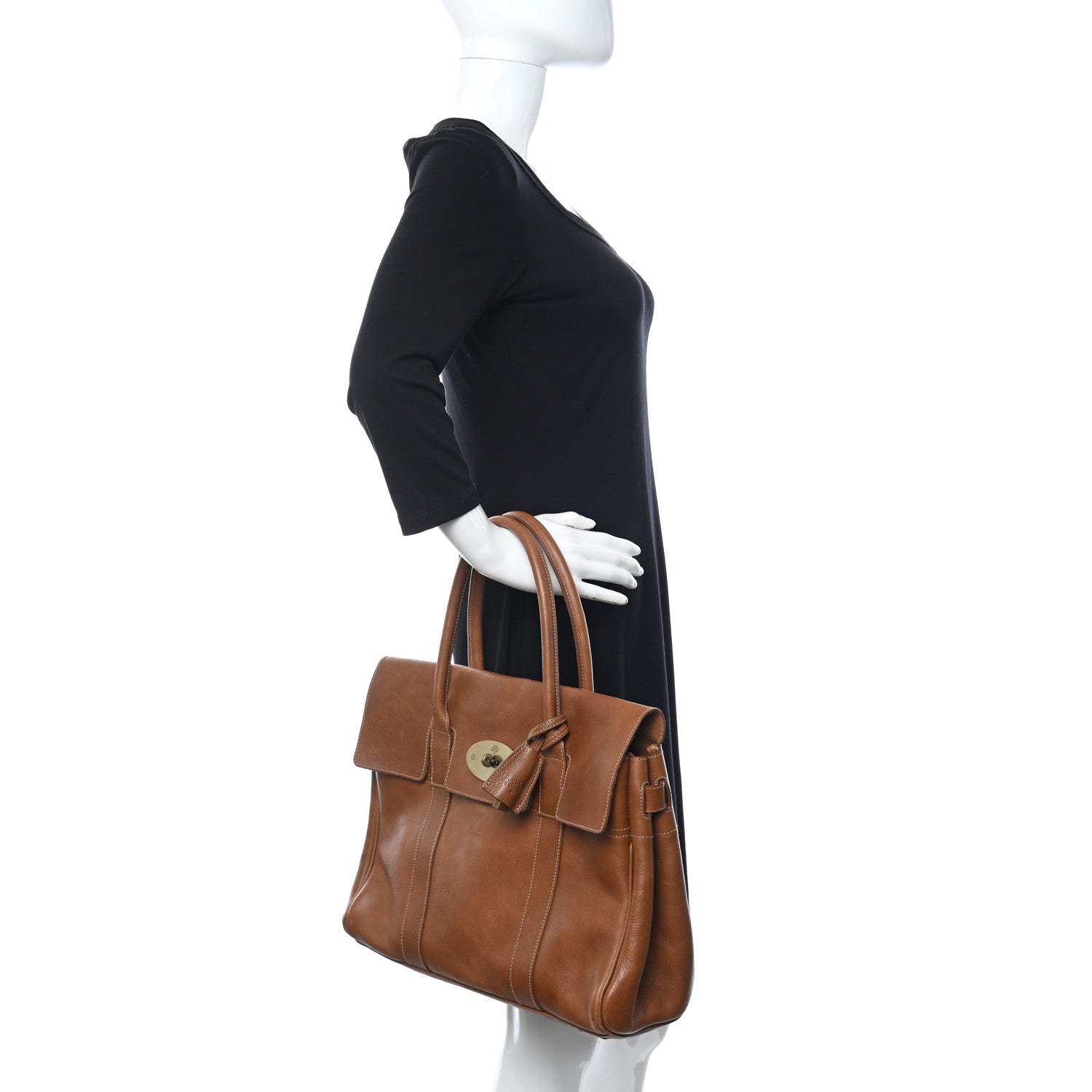 Mulberry Natural Leather Bayswater Oak 2 of 16