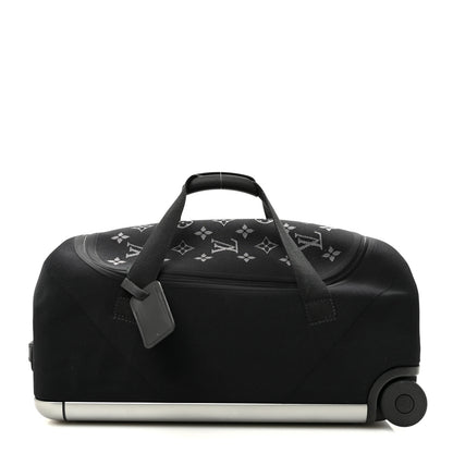 Louis Vuitton Knit Monogram Eclipse Horizon Soft Duffle 55 2 of 11