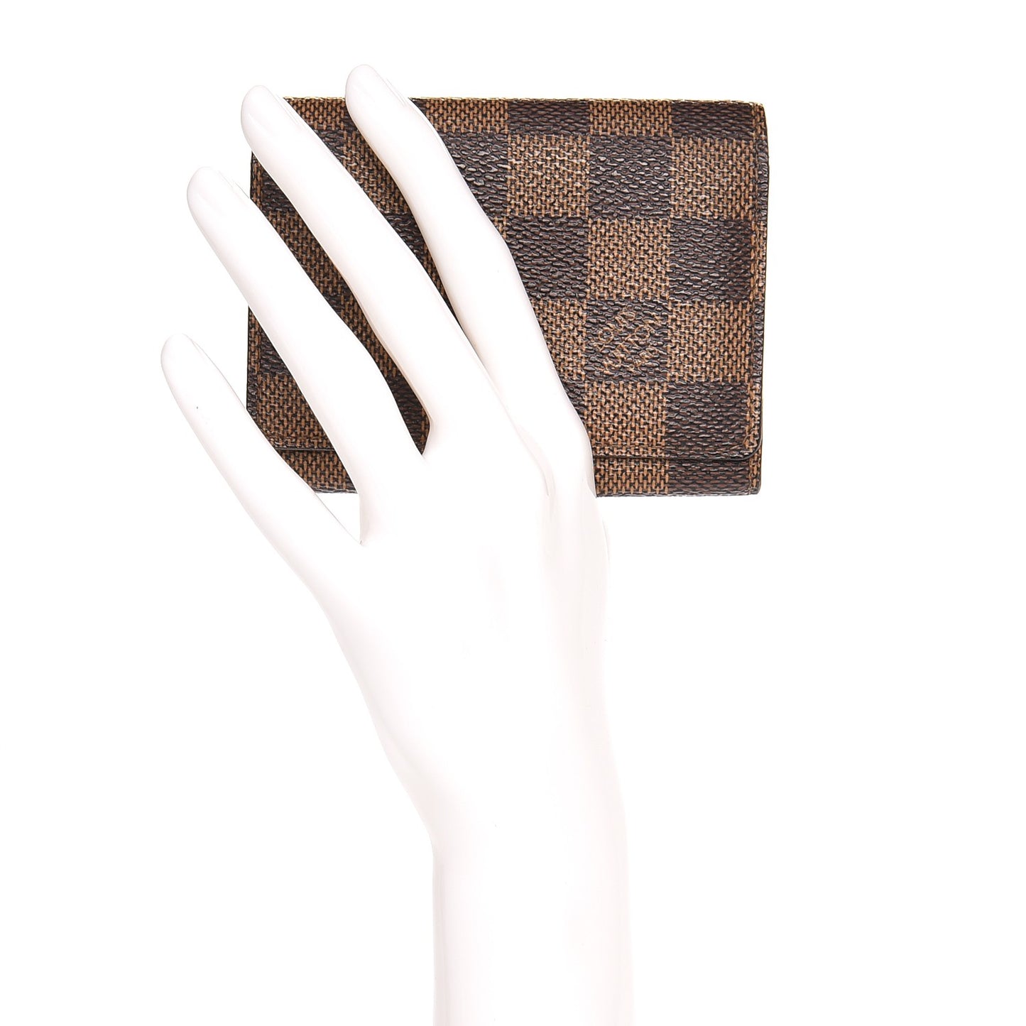 Damier Ebene Business Card Holder