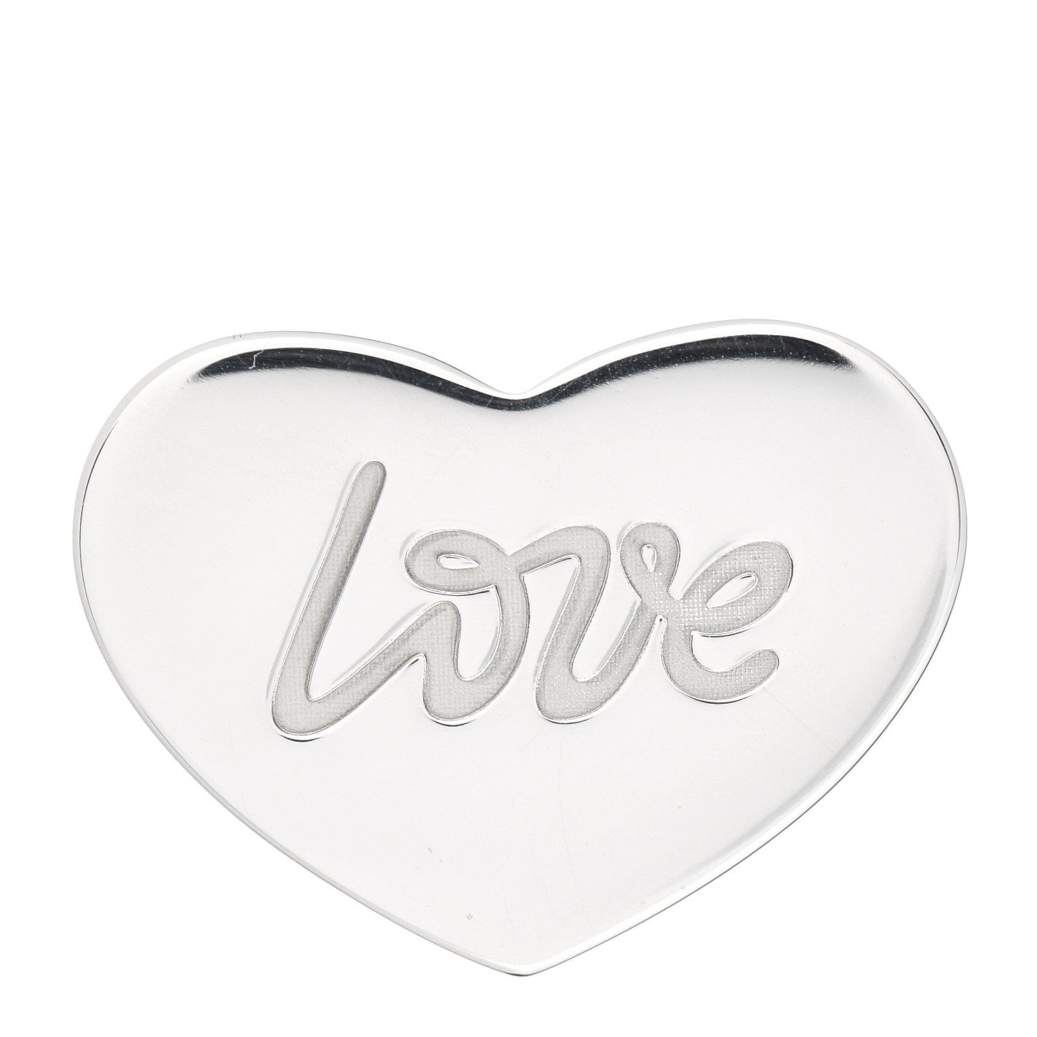 Tiffany Sterling Silver Paloma Picasso Love Heart Ring 49 5 1 of 5