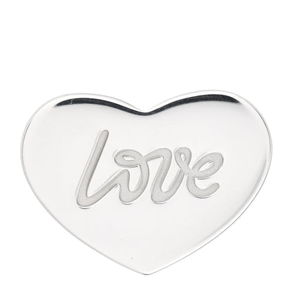 Tiffany Sterling Silver Paloma Picasso Love Heart Ring 49 5 1 of 5