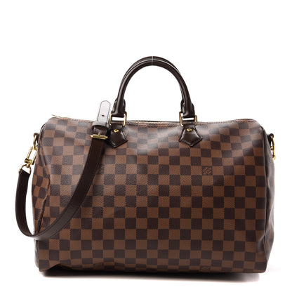 Louis Vuitton Damier Ebene Speedy Bandouliere 35 1 of 10