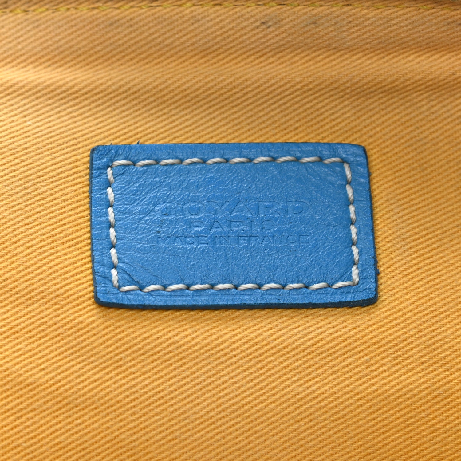Goyard Goyardine Senat Pochette GM Sky Blue 7 of 10