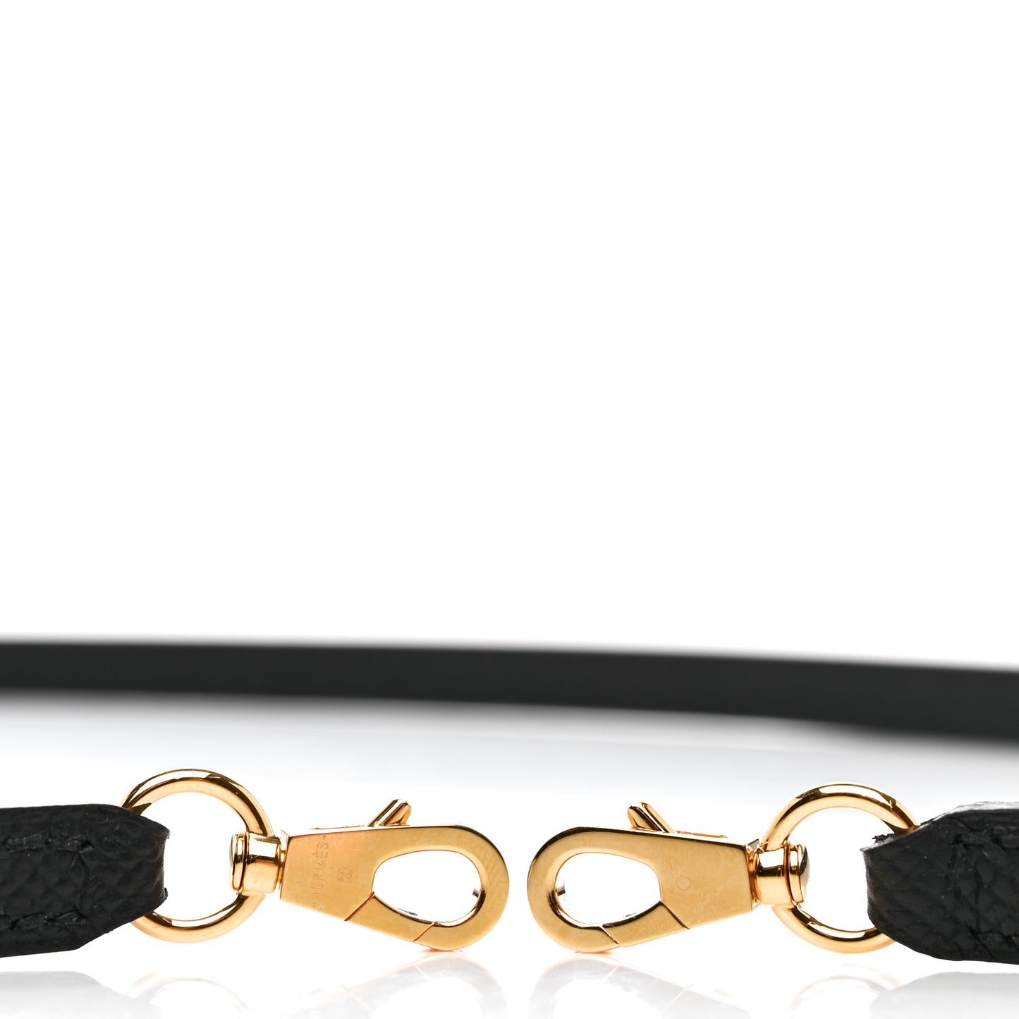 Epsom Kelly Shoulder Strap Black