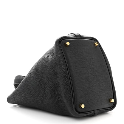Hermes Taurillon Clemence Picotin Lock 18 PM Black 4 of 10