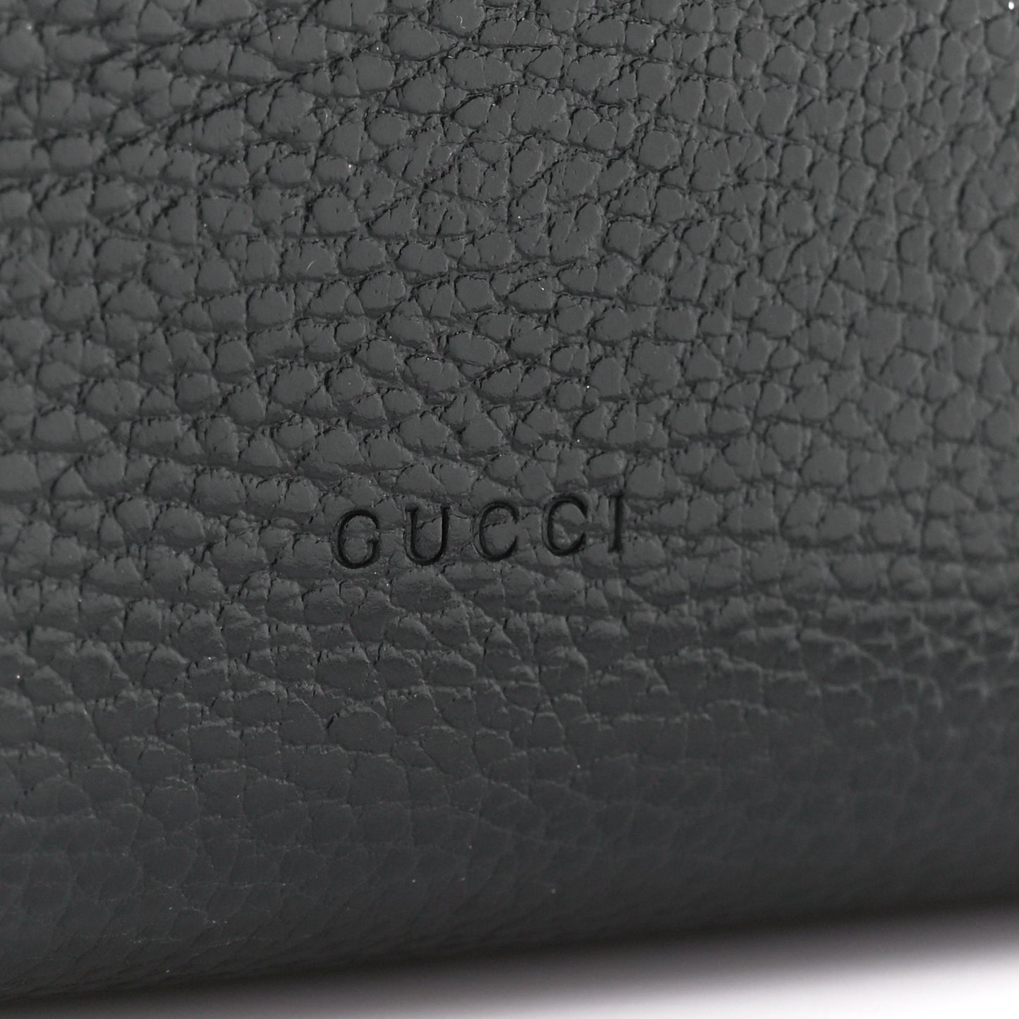 Calfskin Mini Dionysus Chain Wallet Black