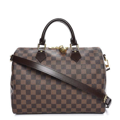 Louis Vuitton Damier Ebene Speedy Bandouliere 30 1 of 8
