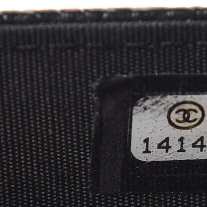 Chanel Caviar Timeless CC Wallet On Chain WOC Black 9 of 15