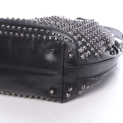 Burberry Prorsum Calfskin Studded Shoulder Bag Black 13 of 13