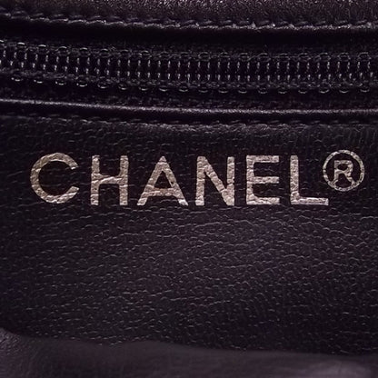 Chanel Vintage Lambskin Flap Belt Black 7 of 11